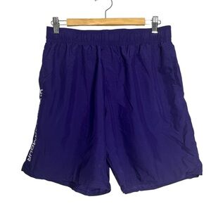 Under Armour Purple UA Tech Woven Wordmark Shorts 1383356, size L
